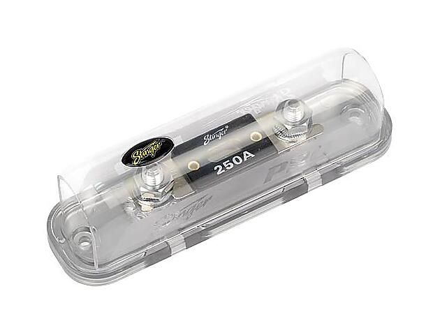 Stinger - SPD5201 sikringsholder ANL (M8 ringterminaler), krom 